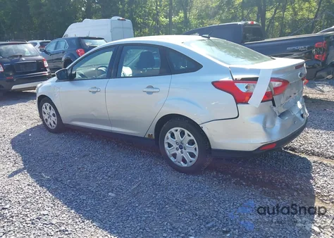 2012 Ford Focus Se из США, поврежденный, VIN 1FAHP3F2XCL229707